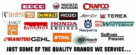 We have parts for your construction equip including EDCO, Crafco, Husqvarna, Sullivan Palatek, STIHL, GEHL, DeWalt, Terex & much We have parts for your construction equip including EDCO, Crafco, Husqvarna, Sullivan Palatek, STIHL, GEHL, DeWalt, Terex & much